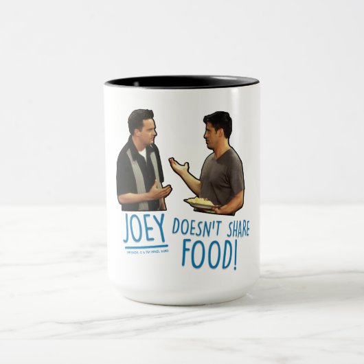 FRIENDS™ | Joeyは食べ物を共有しない! マグカップ (中央)