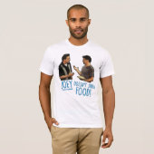 FRIENDS™ | Joeyは食べ物を共有しない! Tシャツ (正面フル)
