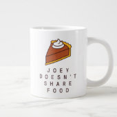 FRIENDS™ | Joey Doesn't Share Food ジャンボコーヒーマグカップ (右)