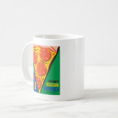 FRIENDS™ | Joey Doesn't Share Food - ピザ グラフィック コーヒーマグカップ (正面左)