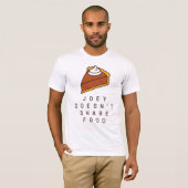 FRIENDS™ | Joey Doesn't Share Food Tシャツ (正面フル)