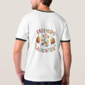 Friends & Laughter Tシャツコレクション💓👕 Tシャツ (裏面フル)