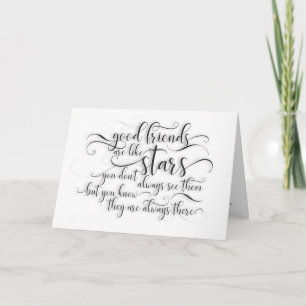 Friends Like Stars - Sweet Bridesmaid Proposal カード