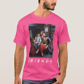 Friends Main Characters Retro Group Poster retro Tシャツ (正面)