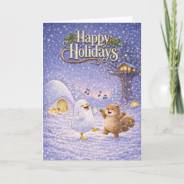 Friends make holidays  カード