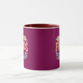 Friends Make Life Beautiful Combo Mug – Floral  マグカップ (中央)