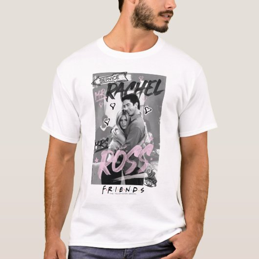 FRIENDS™ | Mr. Rachel & Mrs. Ross Tシャツ (正面)