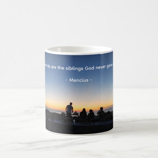 Friends Mug with Sunset コーヒーマグカップ (中央)