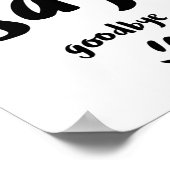 Friends never say goodbye ポスター (角)