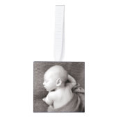 Friends of Clementine |フォークアートヘッジホッグ キューブオーナメント (正面)