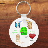 Friends of Lauraキーチェーン2 キーホルダー (正面)