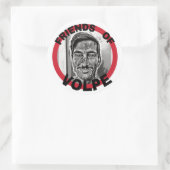 Friends Of Volpe Stickers ラウンドシール (バッグ)
