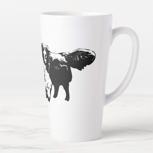 Friends on the Leafy Path カフェラテマグ (右)