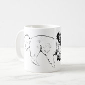 Friends on the Leafy Path コーヒーマグカップ (正面左)