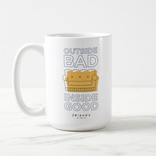 FRIENDS™ | Outside Bad, Inside Good コーヒーマグカップ (左)