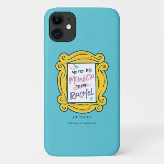 FRIENDS™ Peephole あなたはモニカからレイチェル Case-Mate iPhoneケース (裏面)