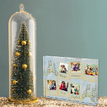 Friends Photo 数々の Blue Christmas Collage Block フォトブロック<br><div class="desc">休日数々ののテーマと6つの写真コラージュを持つ友人や家族のための写真の表示。これは私たちのフォトブロックギフトである：ホリデーシーズンのための大切なフォトメモリ記念の記念品！美しく洗い流された青い背景を持ち、大切な思い出を輝かせるステージを設定するカスタマイズ可能な宝物。デザインは夢とロマンチックを誇しゃれているり、休日のお祝いに懐かしいtouchを追加するのに最適。ハートでは、6枚の写真ディスプレイレイアウトで魅力的なコラージュテンプレートを展示。焦点は中央の4つ以上の写真で、最も大切与えな瞬間に際立っている。これらの写真フレームは完全にカスタマイズ可能であり、あなた自身の写真をアップロードし、この贈り物を本当に特別なものにする。フォトグリッドのコラージュテンプレートは、古い写真フレームに囲まれたお気に入りのあなたの瞬間の調和のとれたブレンドを作成しファッションドて、過ぎ去った日の暖かい思い出を呼び起こす。雪に覆われたクリスマスツリーの中に囲まれたパステル村の家は、組成にお洒落touchを追加する。「ハッピーホリデー」というメッセージはデザインを歓迎するが、恐怖ではない。個人的な挨拶や愛情のある気持ちなど、自分の心のメッセージを伝えるために文字を簡単に変更することができる。また、あなたの名前や愛する人の名前を加える宇宙も心から含まれており、休日の装飾に暖かさと喜びを与える記念品としてパーソナライズされたす。このフォトブロックギフトは、単なる写真グリッドテンプレート以上の物であり、ホリデーシーズンの愛と思い出を包み込むカスタマイズ可能で特別なギフトである。だから、大切な写真をアップロードし、意味のあるタイトルを作り、あなたの家族の名前を追加し、あなたの休日の希望を反映するように文字を調整ユニークしなさい。愛と伝統、あなたの瞬間の美しいを含むこの魅力的な6つのフォトコラージュ祝のレイアウトで、この休暇の季節を忘れお気に入りのない。</div>
