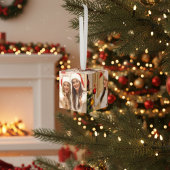 Friends Photo Cubeパーソナライズされたオーナメント キューブオーナメント