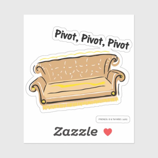 FRIENDS™ | Pivot シール (シート)