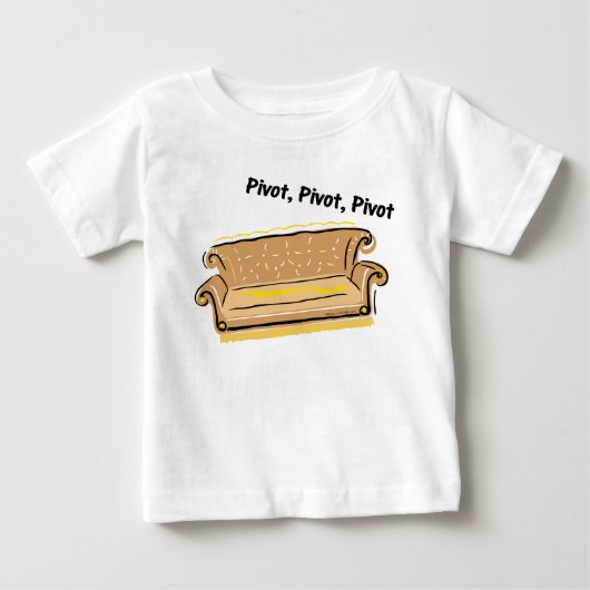 FRIENDS™ | Pivot ベビーTシャツ (正面)