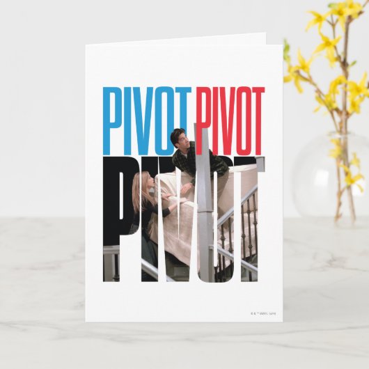 FRIENDS™ | PIVOT PIVOT PIVOT 引用 カード (黄色い花)