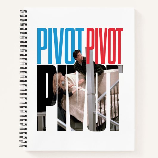 FRIENDS™ | PIVOT PIVOT PIVOT 引用 ノートブック (正面)