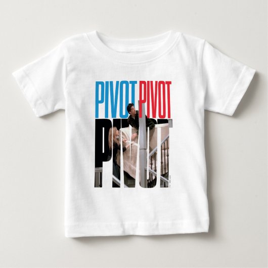FRIENDS™ | PIVOT PIVOT PIVOT 引用 ベビーTシャツ (正面)