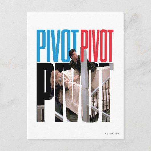 FRIENDS™ | PIVOT PIVOT PIVOT 引用 ポストカード (正面)