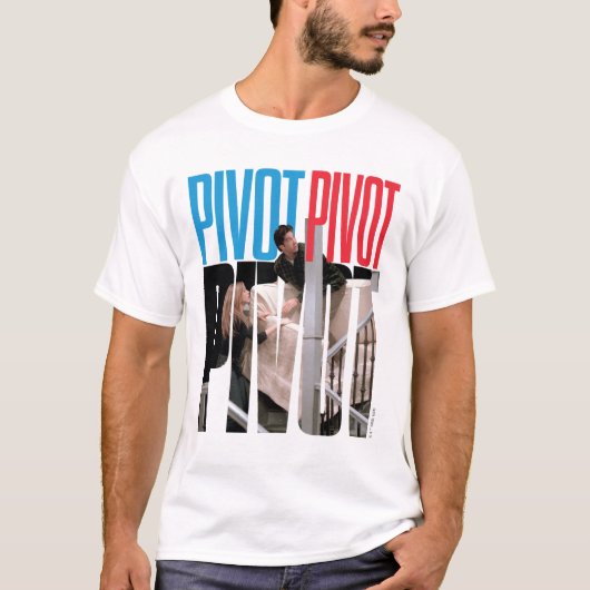 FRIENDS™ | PIVOT PIVOT PIVOT 引用 Tシャツ (正面)