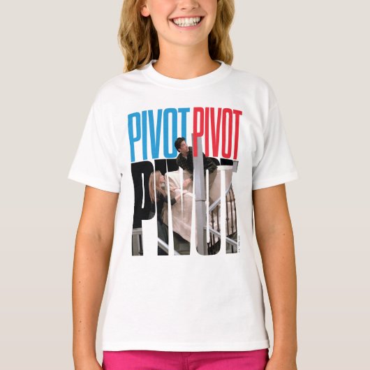 FRIENDS™ | PIVOT PIVOT PIVOT 引用 Tシャツ (正面)