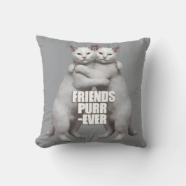 Friends Purr-Ever クッション