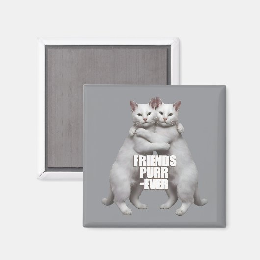 Friends Purr-Ever マグネット (正面/裏面)
