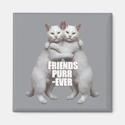 Friends Purr-Ever マグネット (正面)