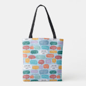 FRIENDS™ Quote Pattern トートバッグ (裏面)