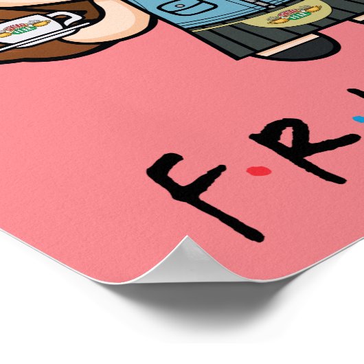 FRIENDS™ | Rachel Chibi ポスター (角)