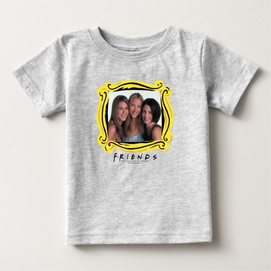 FRIENDS™ | Rachel, Phoebe, and Monica ベビーTシャツ (正面)