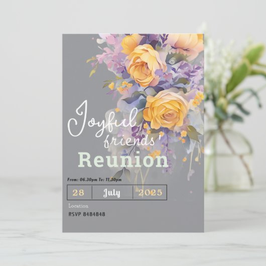 Friends' Reunion Invitations  招待状 (スタンド正面)