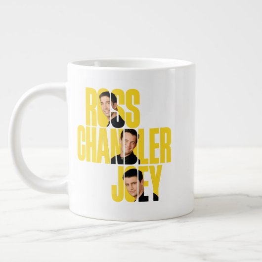 FRIENDS™ | Ross, Chandler & Joey ジャンボコーヒーマグカップ (左)