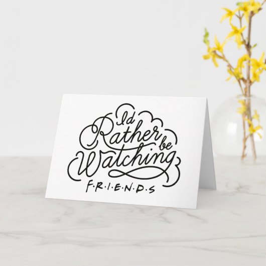 FRIENDS™ Script 2を見たい カード (黄色い花)