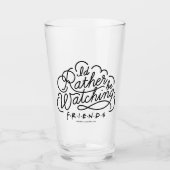 FRIENDS™ Script 2を見たい タンブラーグラス (正面)