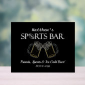 Friends, Sports & Beer - Sportsバーアクリルサイン アクリルサイン (ニュートラル)