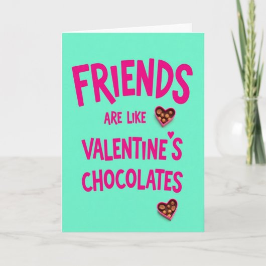 Friends Sweet As Chocolate Card カード (正面)