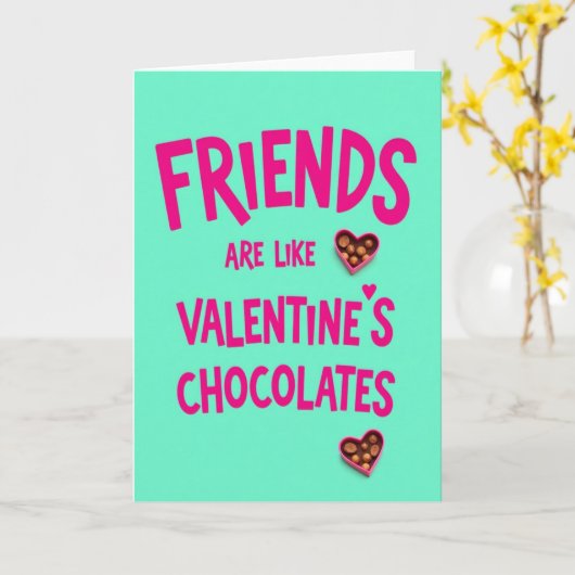 Friends Sweet As Chocolate Card カード (黄色い花)