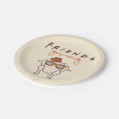 Friends T.V.シリーズ |フレンドシップパーティー ペーパープレート (アングル)