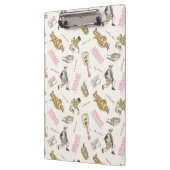 FRIENDS™ Tan Cartoon Pattern クリップボード (左)