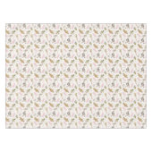 FRIENDS™ Tan Cartoon Pattern テーブルクロス (正面(横))