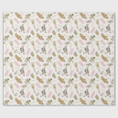 FRIENDS™ Tan Cartoon Pattern ラッピングペーパー (フラット)