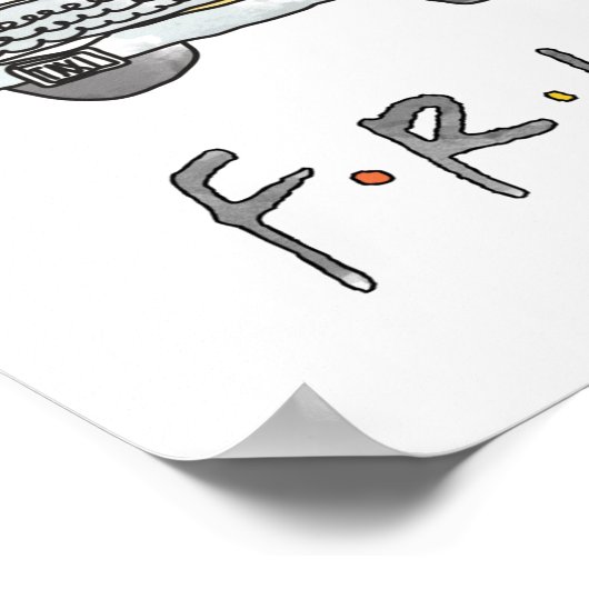 FRIENDS™ | Taxi Cab ポスター (角)