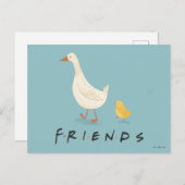 FRIENDS™ | The Chick and the Duck ポストカード (正面/裏面)