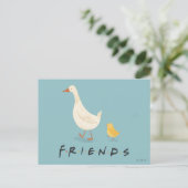 FRIENDS™ | The Chick and the Duck ポストカード (スタンド正面)